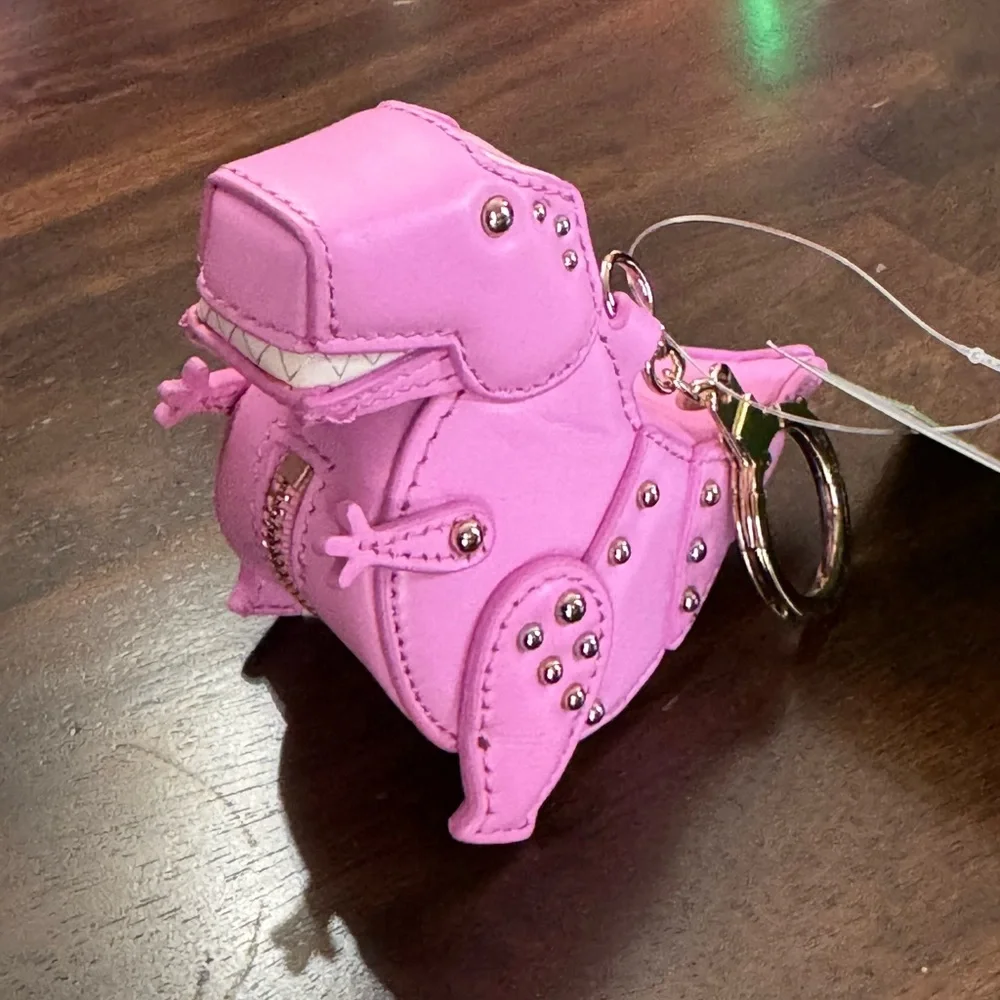 Kate Spade Pink Dinosaur Coin Purse - Picture 4 of 5
